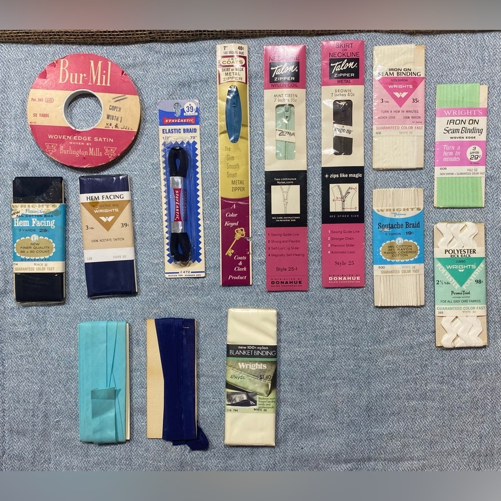 Sewing Notions Lot 14 Items Some New Some Used See Description